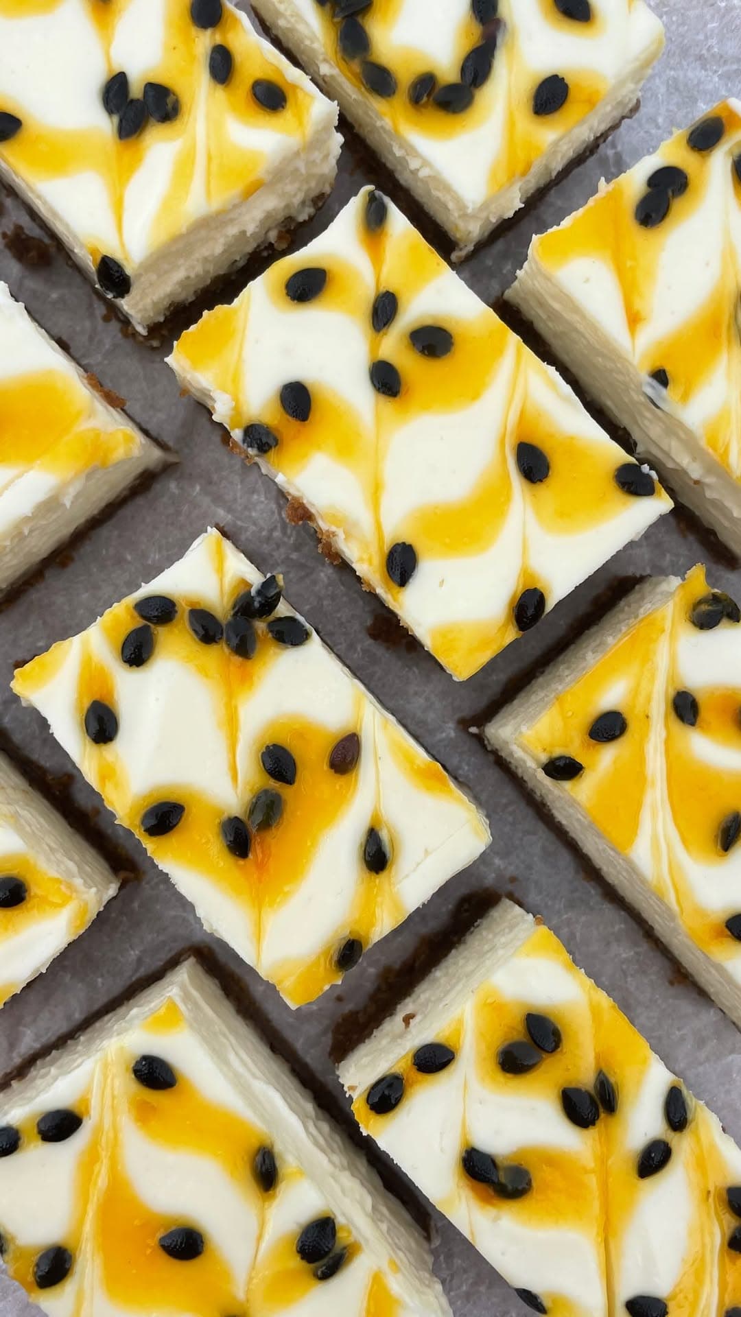 Passievrucht cheesecake repen